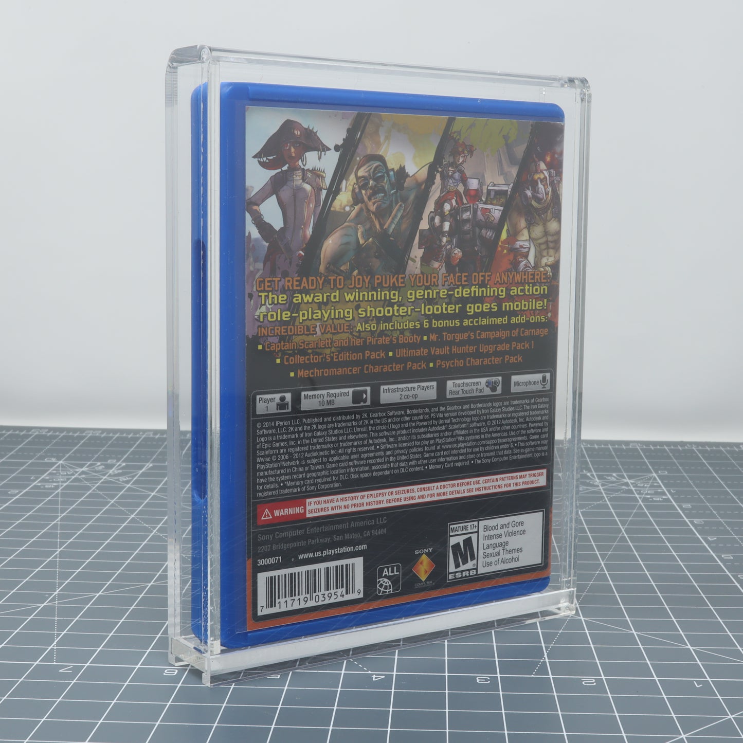 Sony Playstation PS Vita Boxed Game - Display Capsule