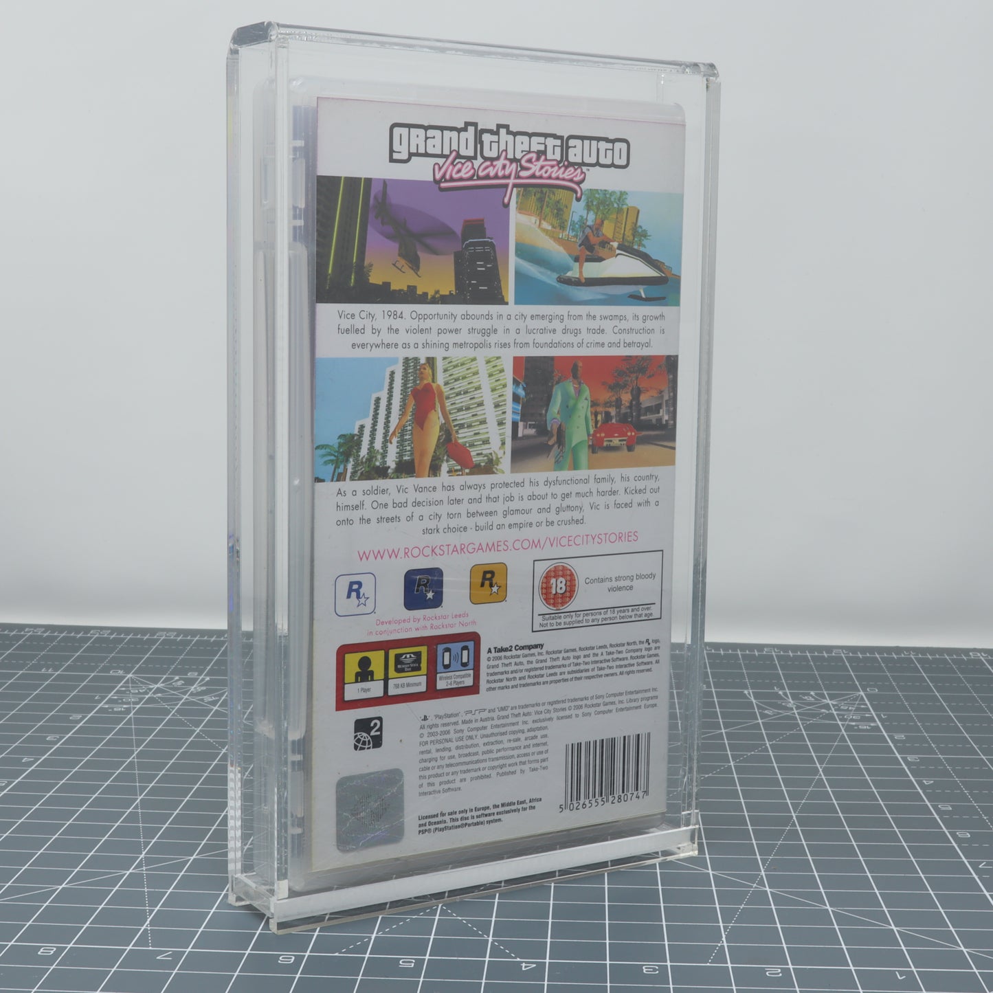 Sony Playstation PSP Boxed Game - Display Capsule