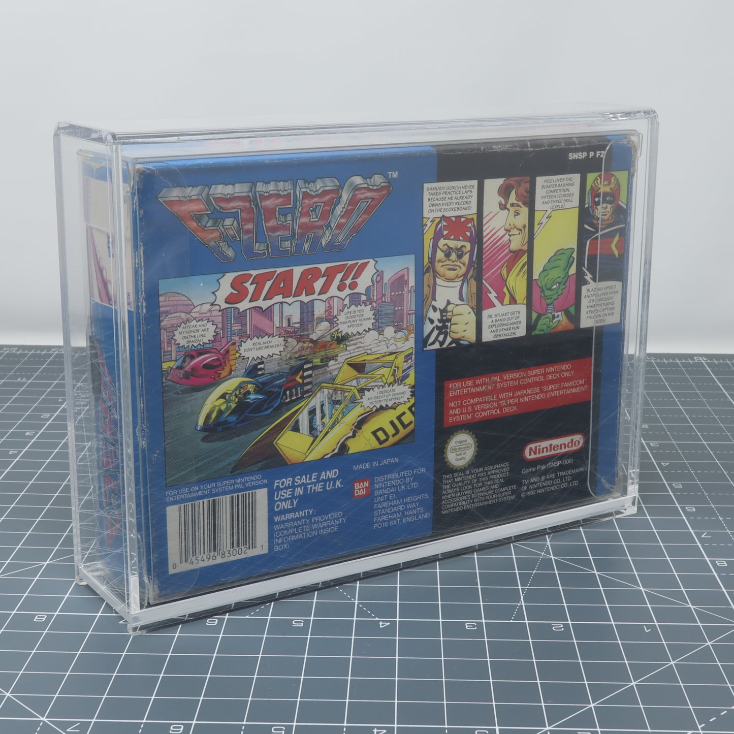 Super Nintendo Boxed Game - Display Capsule