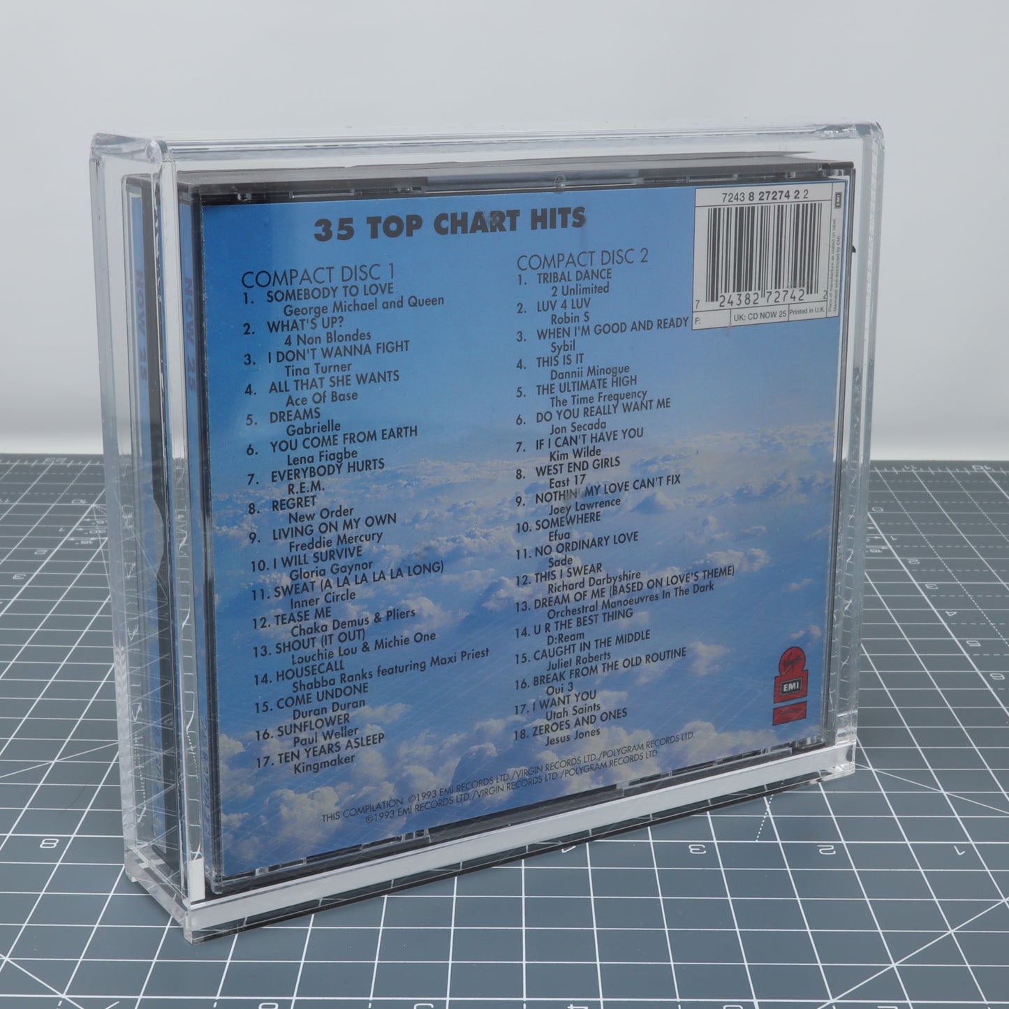 Dual CD Case - Display Capsule