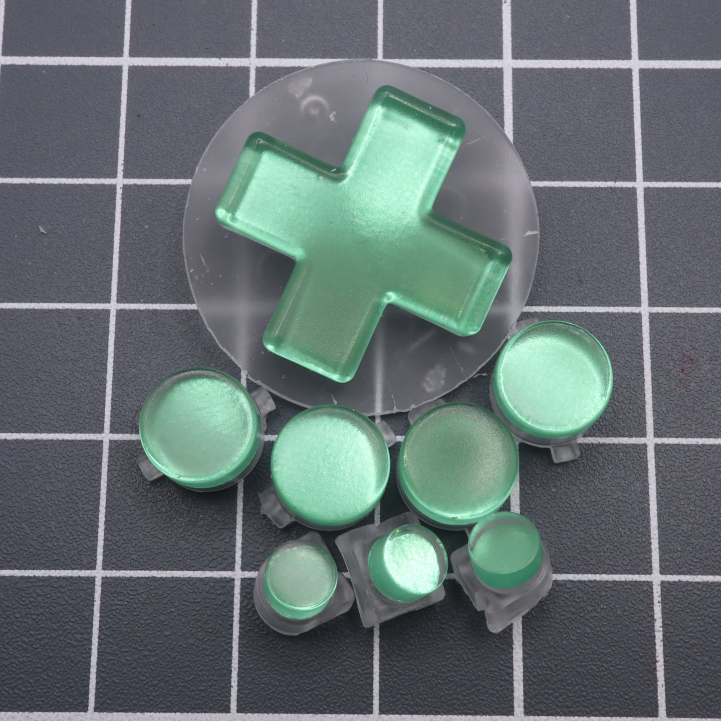 Analogue Pocket - Custom Button - Chrome Green