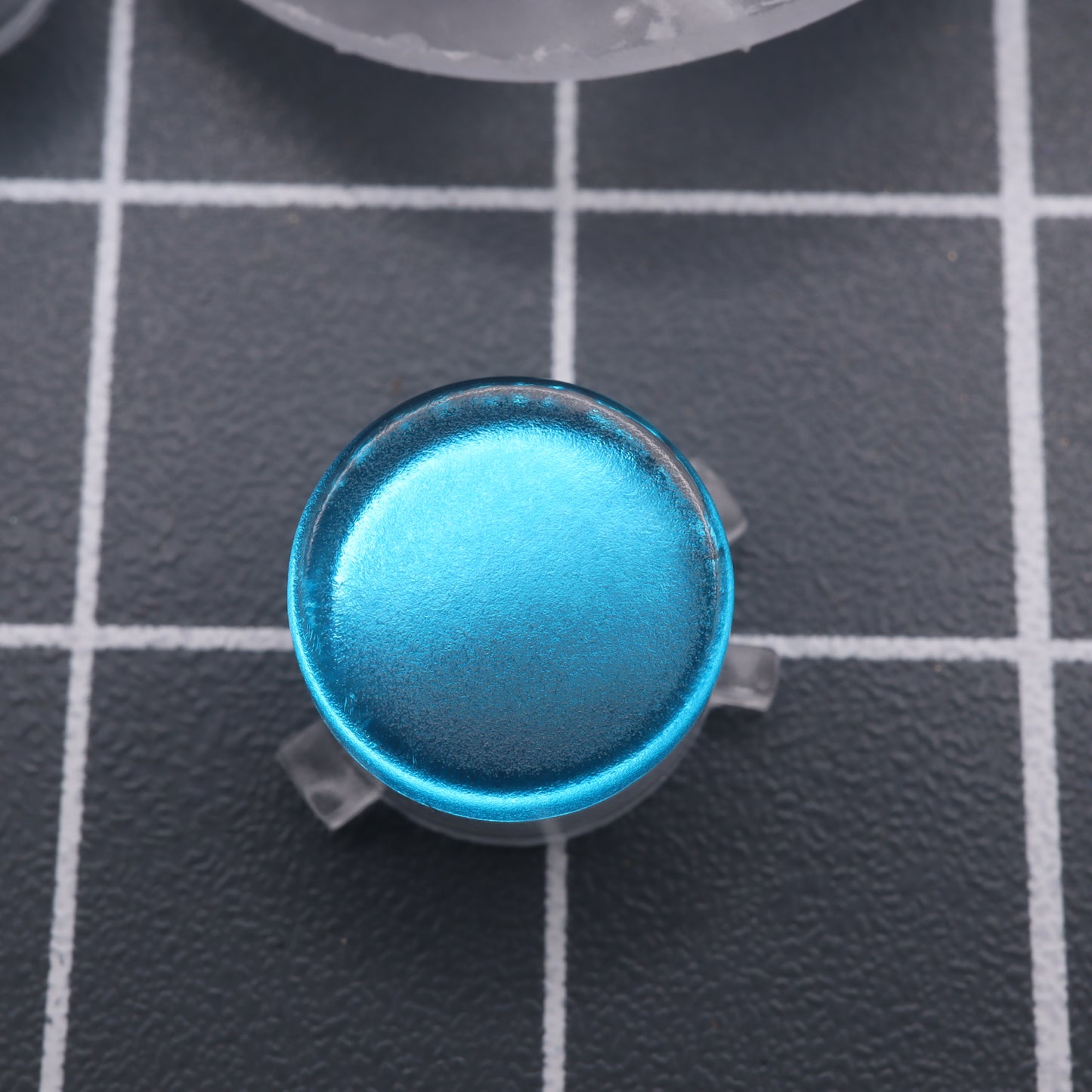 Analogue Pocket - Custom Button - Chrome Blue