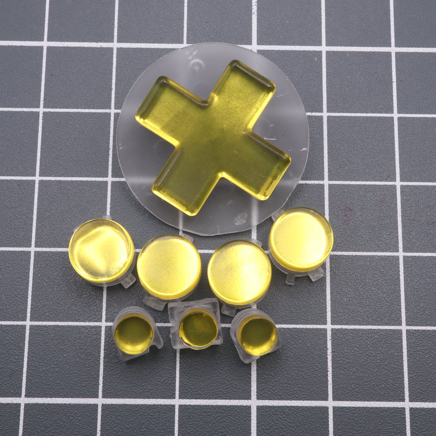 Analogue Pocket - Custom Button - Chrome Gold