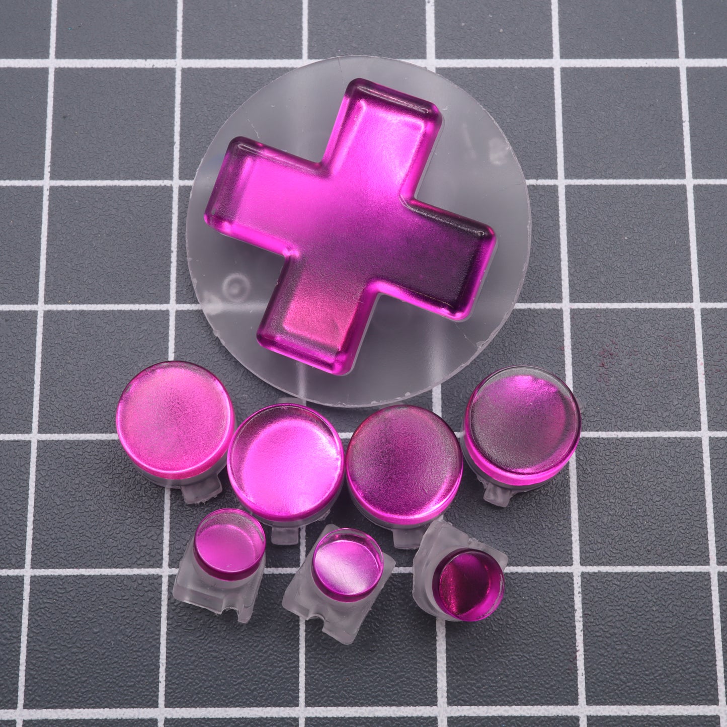 Analogue Pocket - Custom Button - Chrome Purple