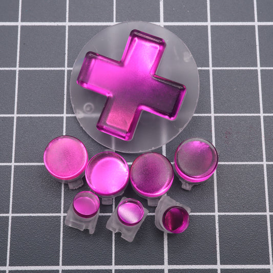 Analogue Pocket - Custom Button - Chrome Purple