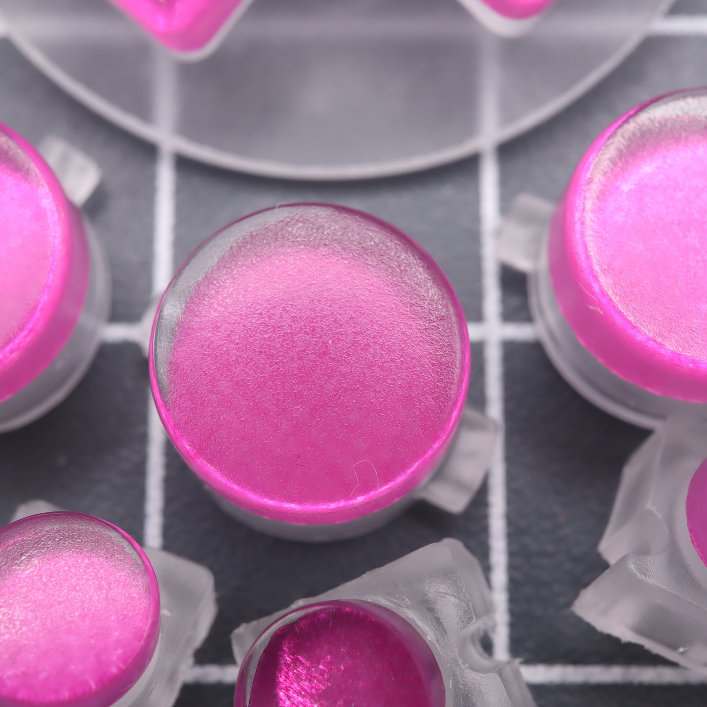 Analogue Pocket - Custom Button - Chrome Pink