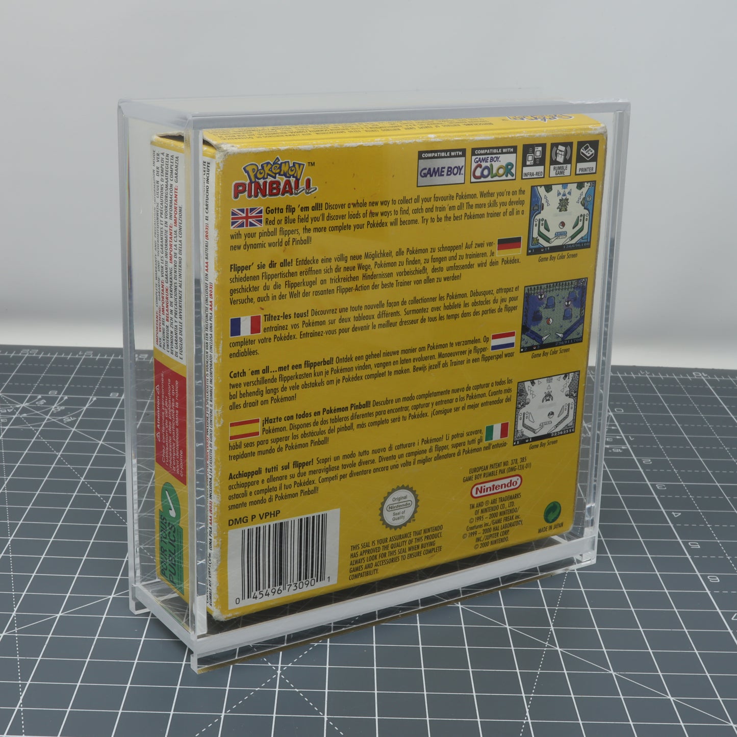 Game Boy Color Pokemon Pinball - Boxed Game - Display Capsule