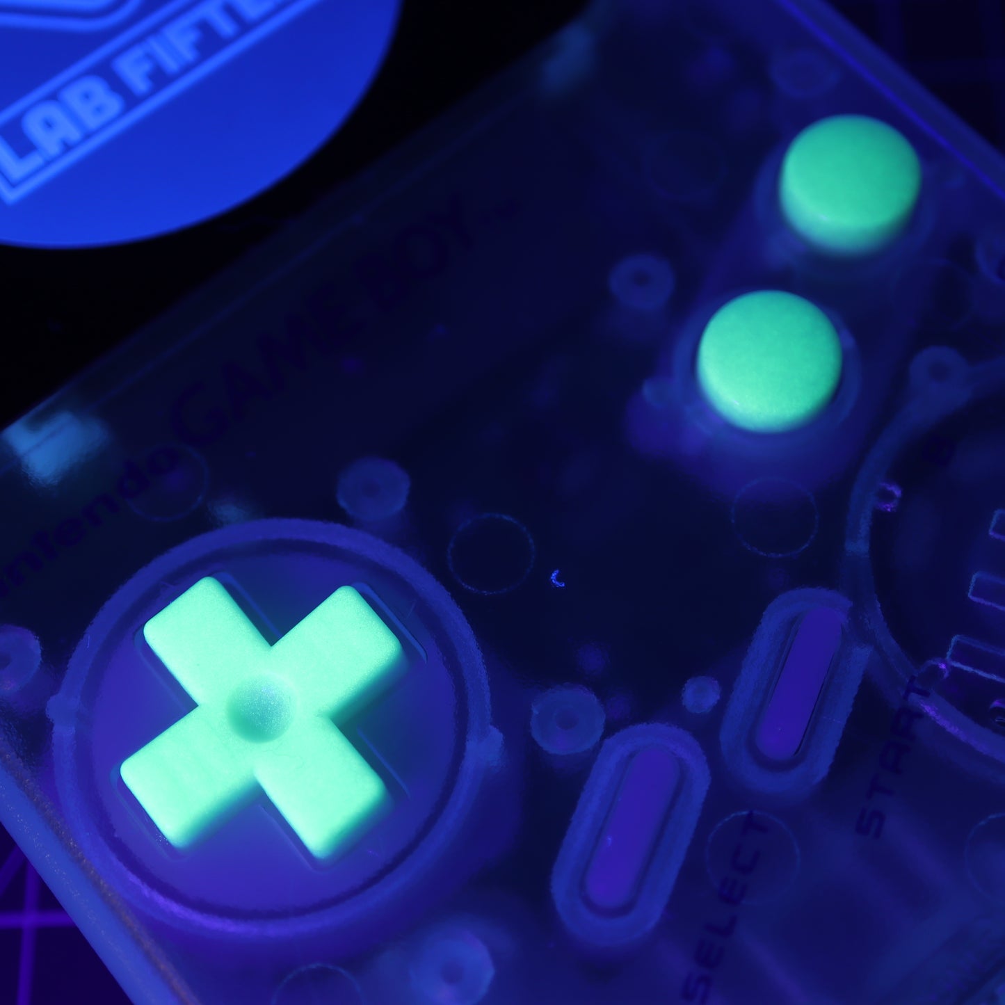 Game Boy DMG - Custom Button - GITD - Green
