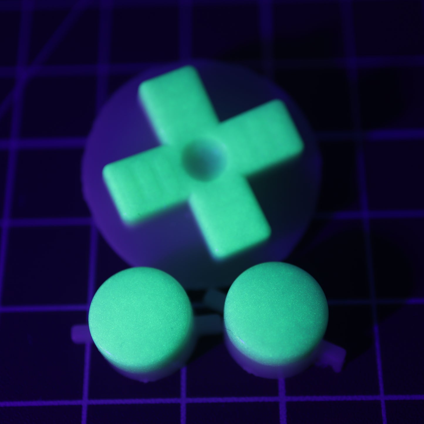 Game Boy DMG - Custom Button - GITD - Green