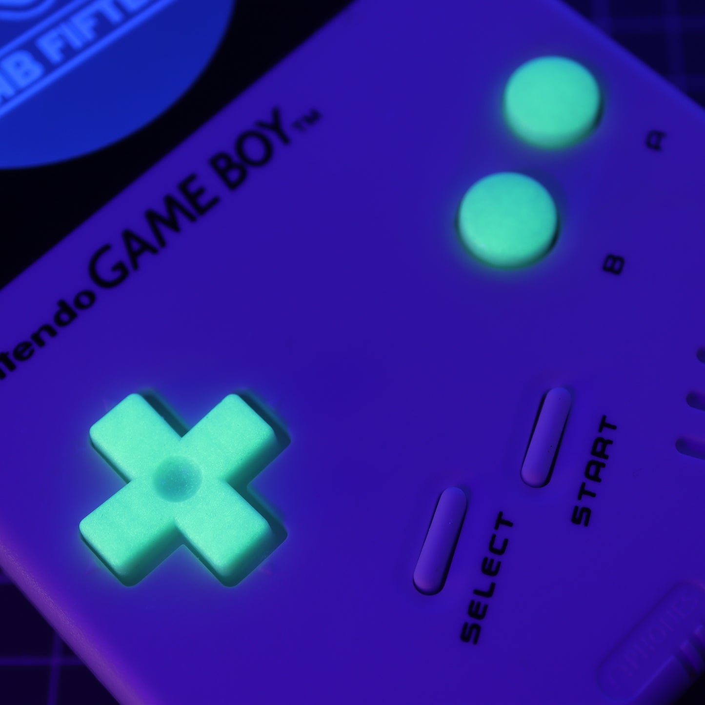 Game Boy DMG - Custom Button - GITD - Green