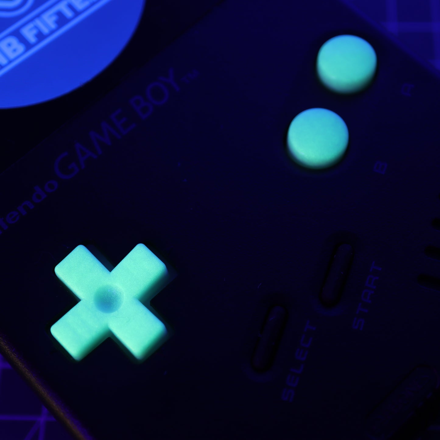 Game Boy DMG - Custom Button - GITD - Green