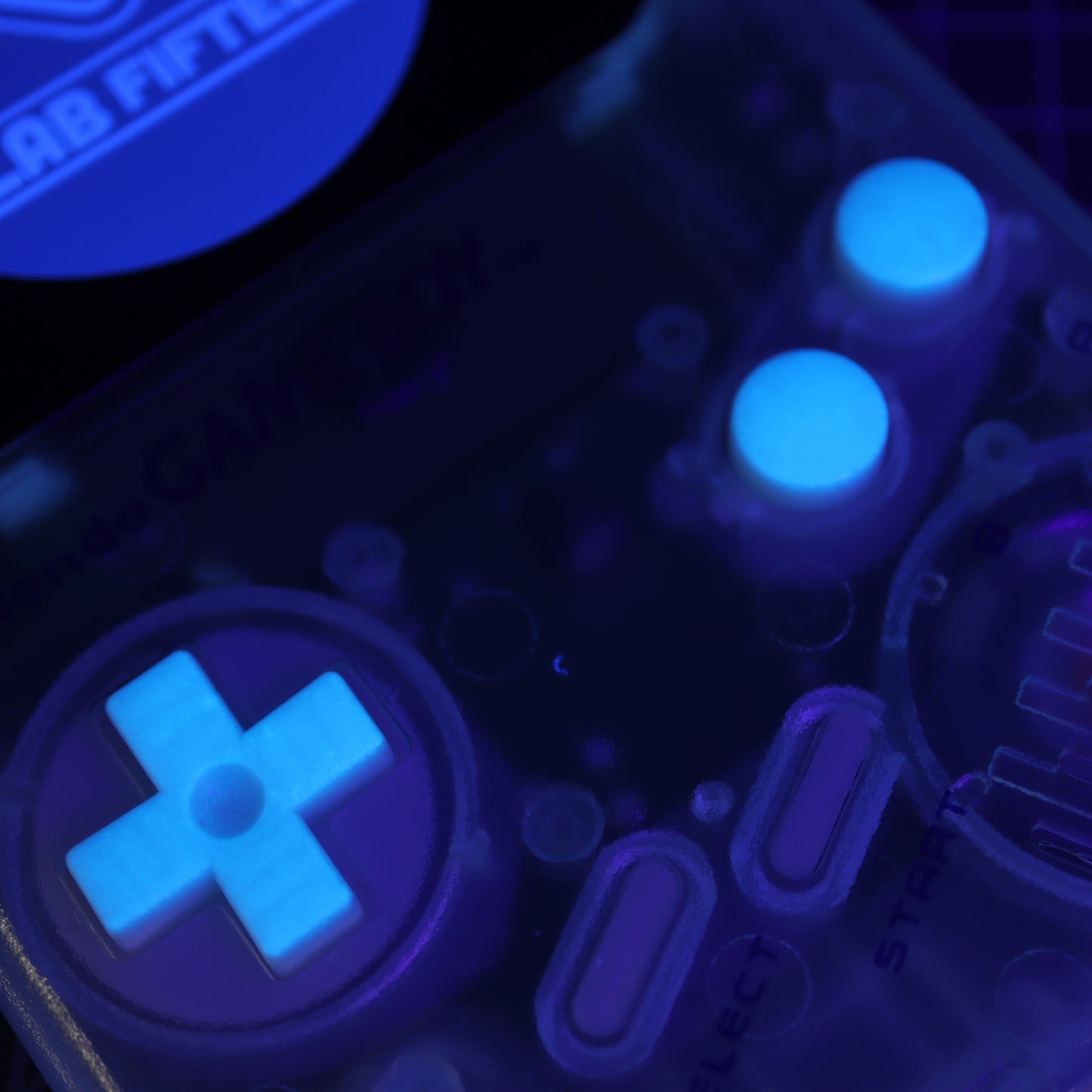 Game Boy DMG - Custom Button - GITD - Blue