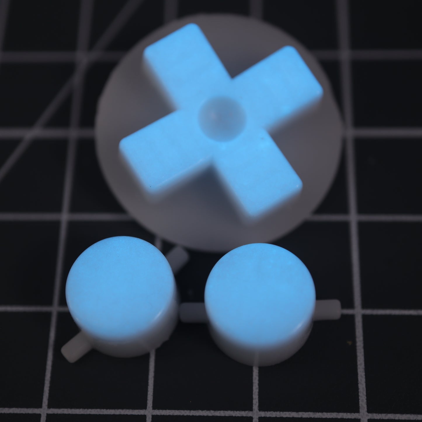 Game Boy DMG - Custom Button - GITD - Blue