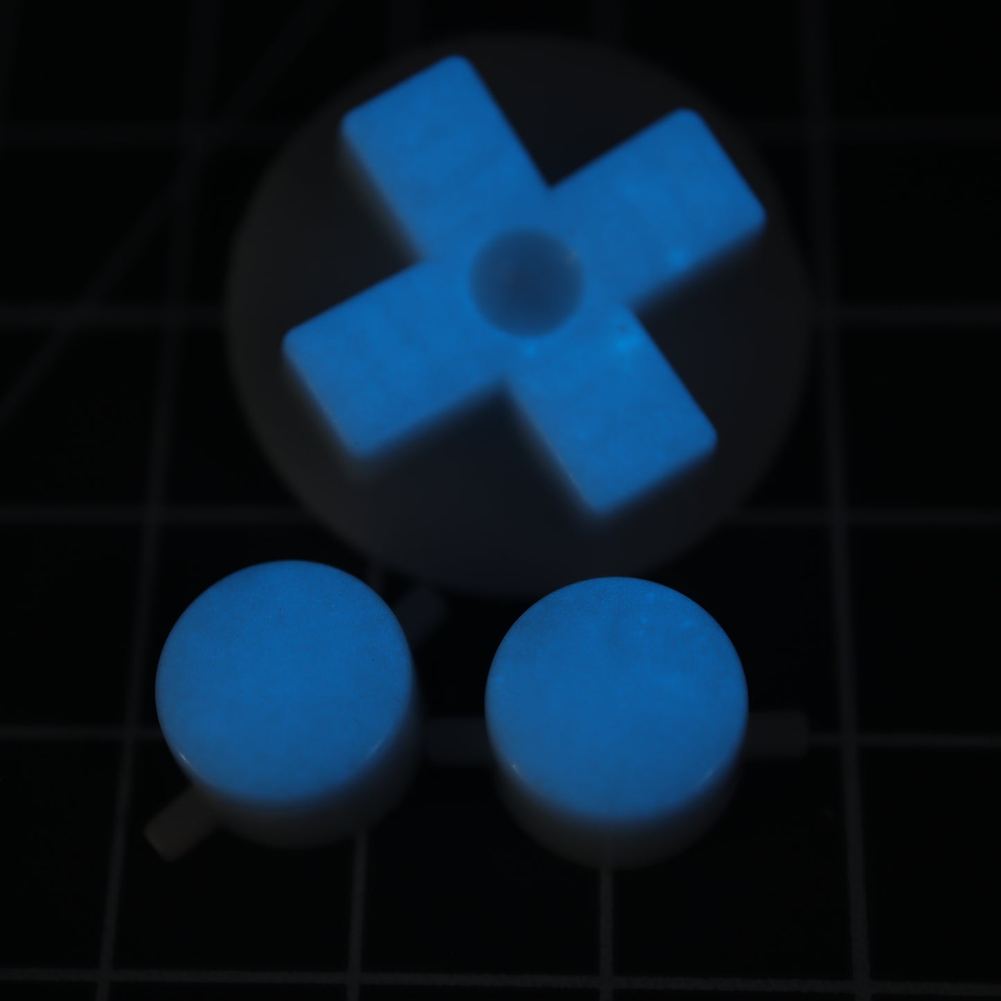 Game Boy DMG - Custom Button - GITD - Blue