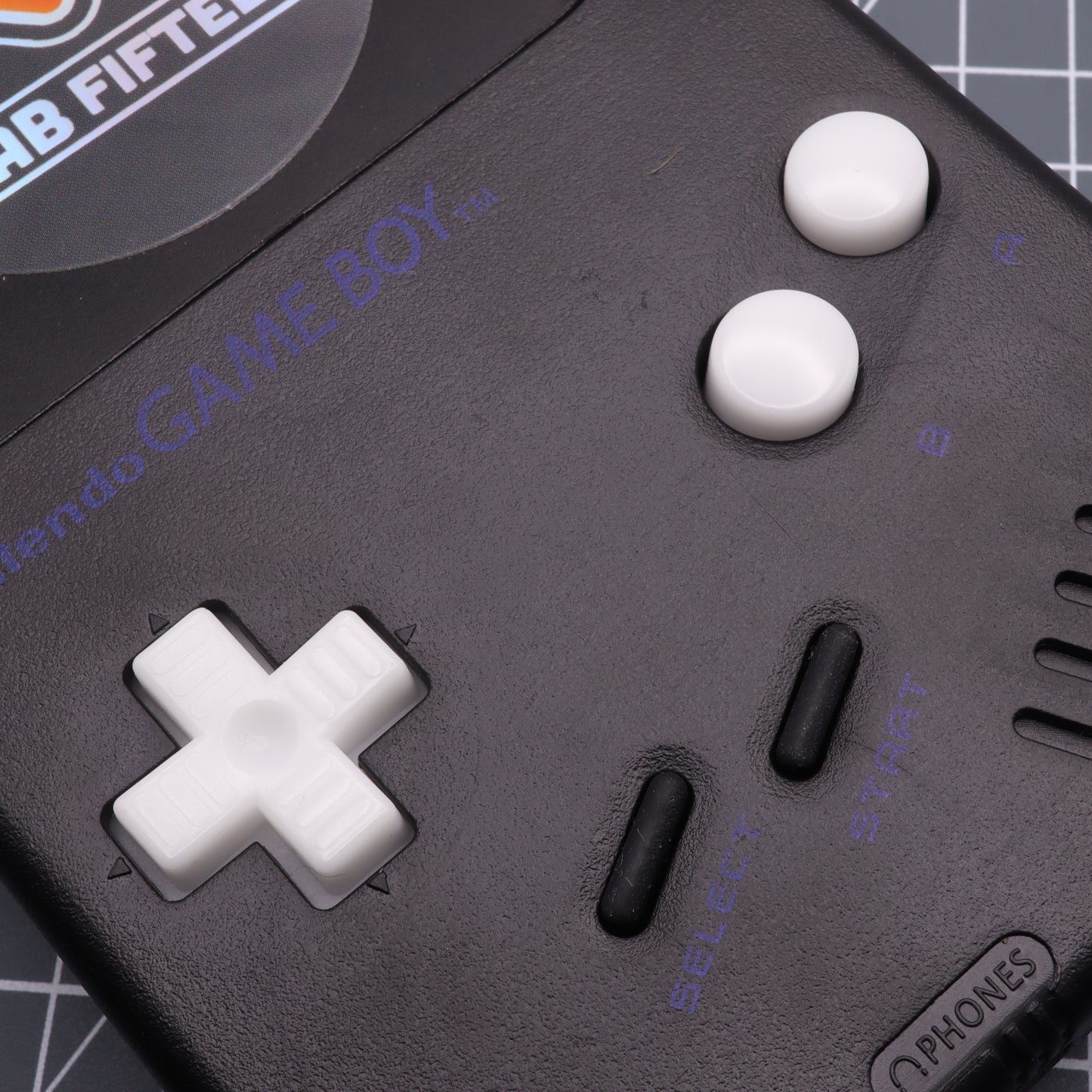 Game Boy DMG - Custom Button - GITD - Aqua