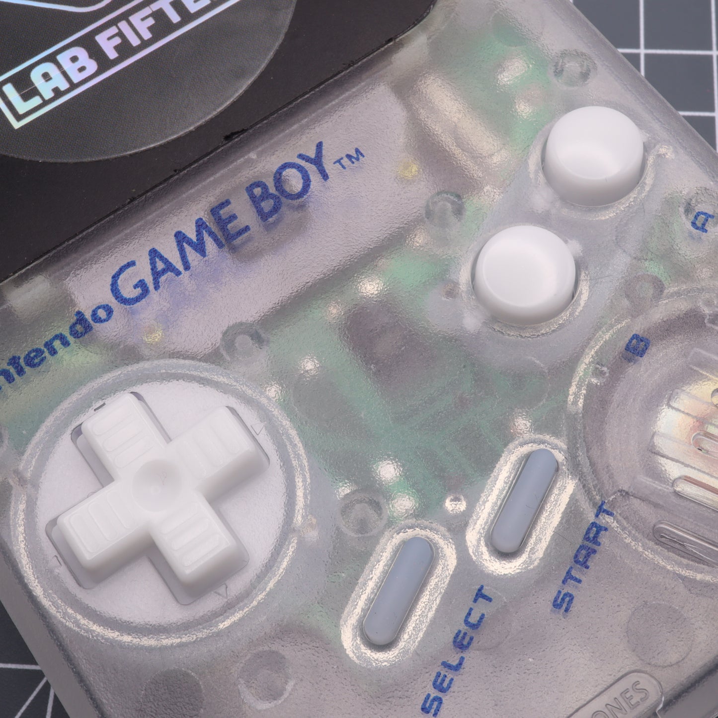 Game Boy DMG - Custom Button - GITD - Aqua