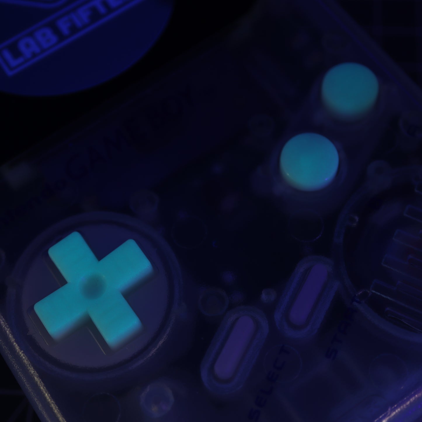 Game Boy DMG - Custom Button - GITD - Aqua