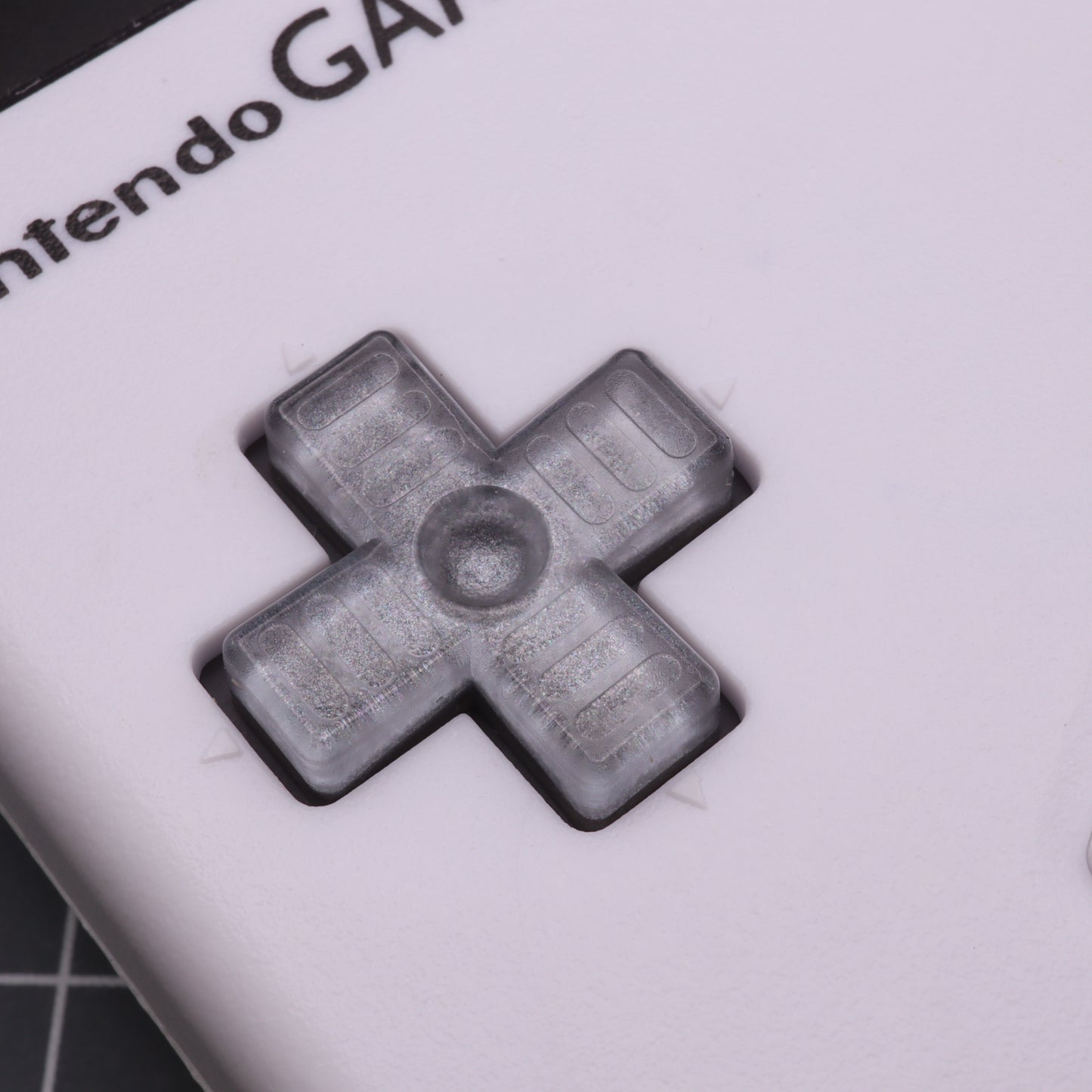 Game Boy DMG - Custom Button - Metallic Silver
