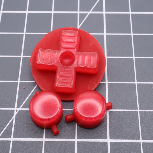 Game Boy DMG - Custom Button - Strawberry Candy