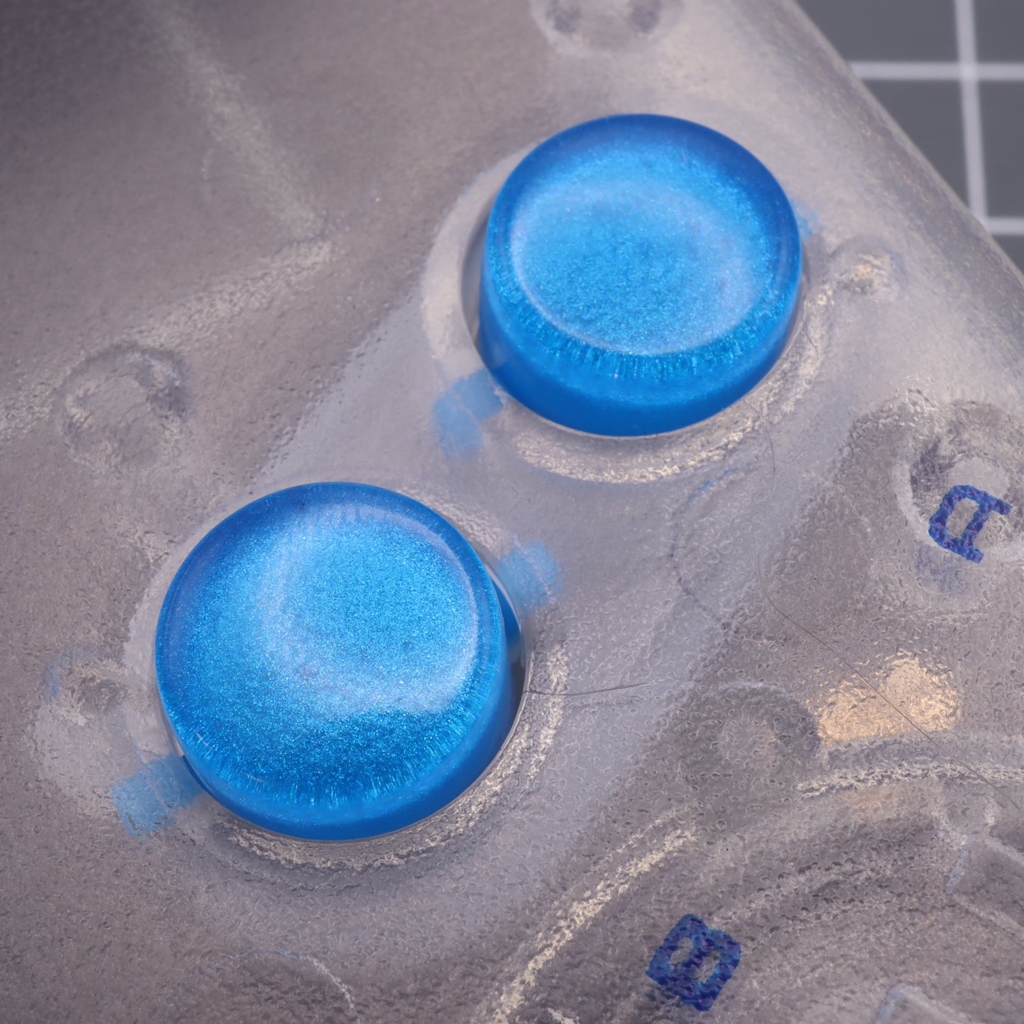 Game Boy DMG - Custom Button - Blueberry Candy