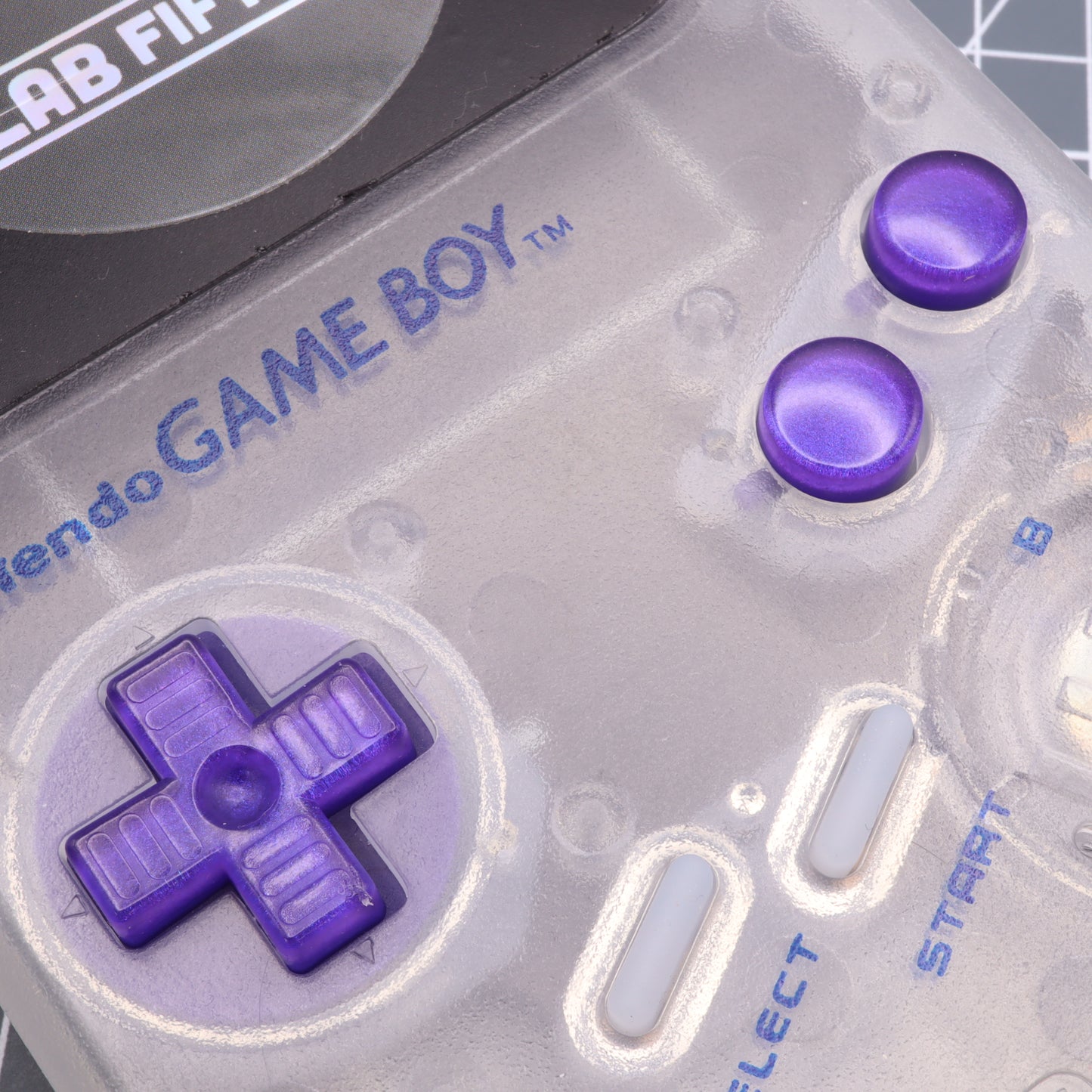 Game Boy DMG - Custom Button - Grape Candy