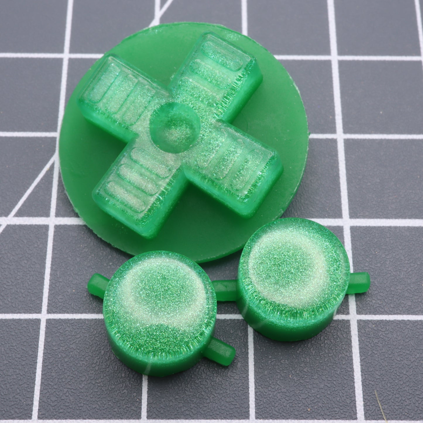 Game Boy DMG - Custom Button - Lime Candy