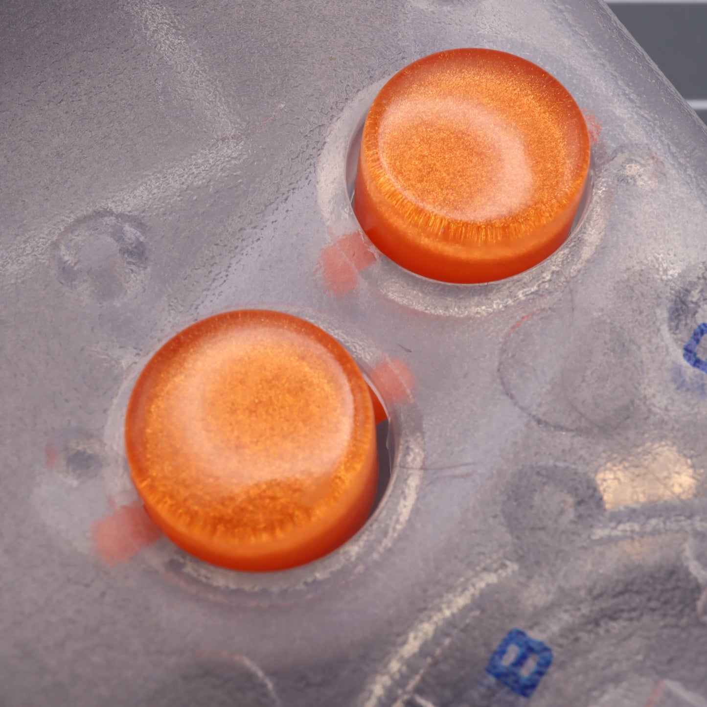 Game Boy DMG - Custom Button - Orange Candy