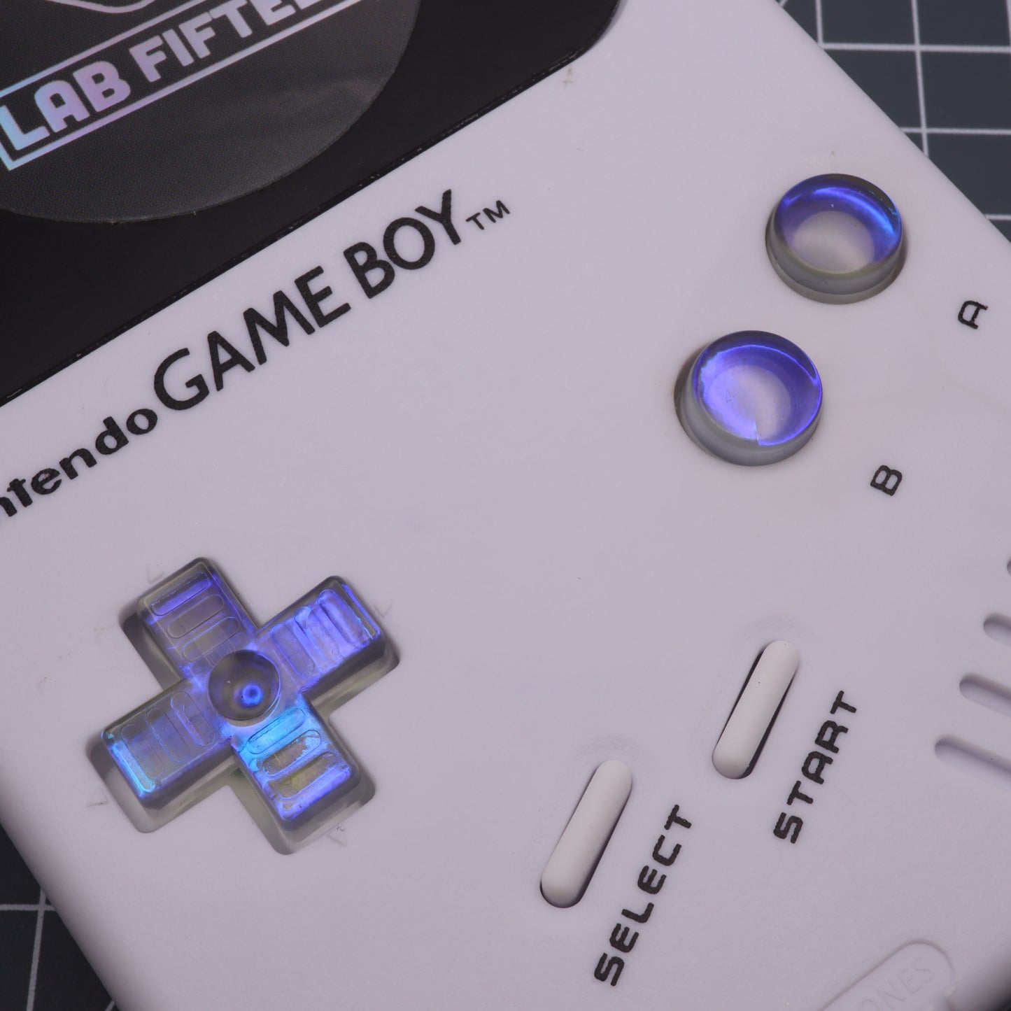 Game Boy DMG - Custom Button - Midnight Opal