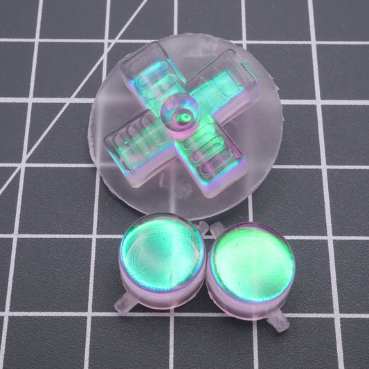 Game Boy DMG - Custom Button - Cool Opal