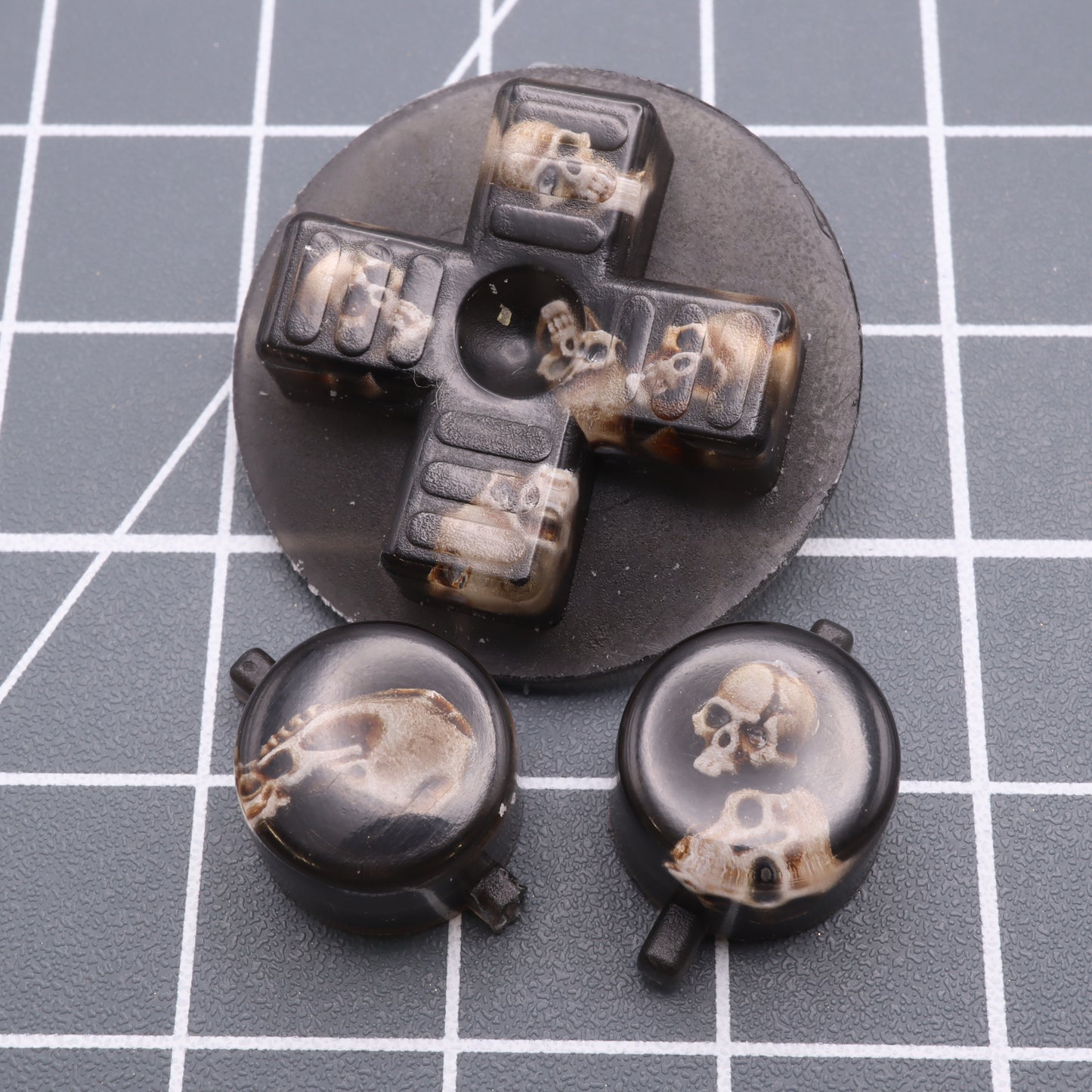 Game Boy DMG - Custom Button - Skulls