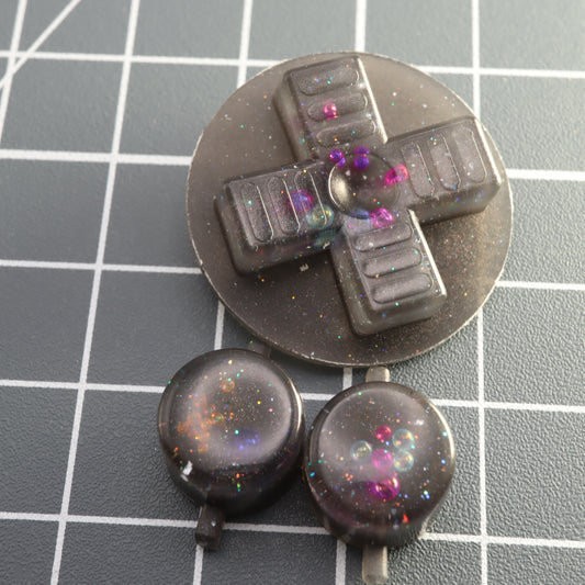 Game Boy DMG - Custom Button - Solar System