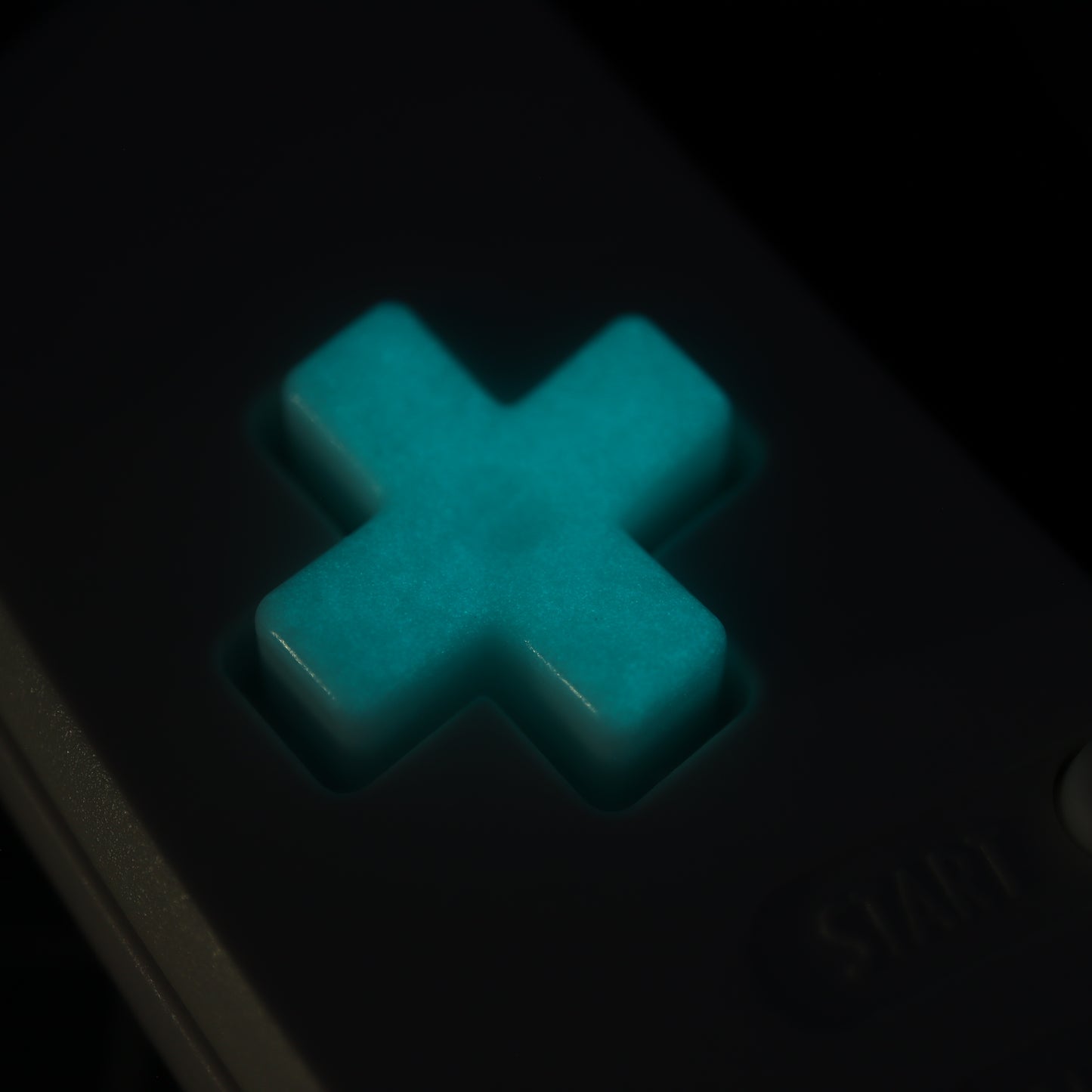 Game Boy Advance - Custom Button - GITD Aqua
