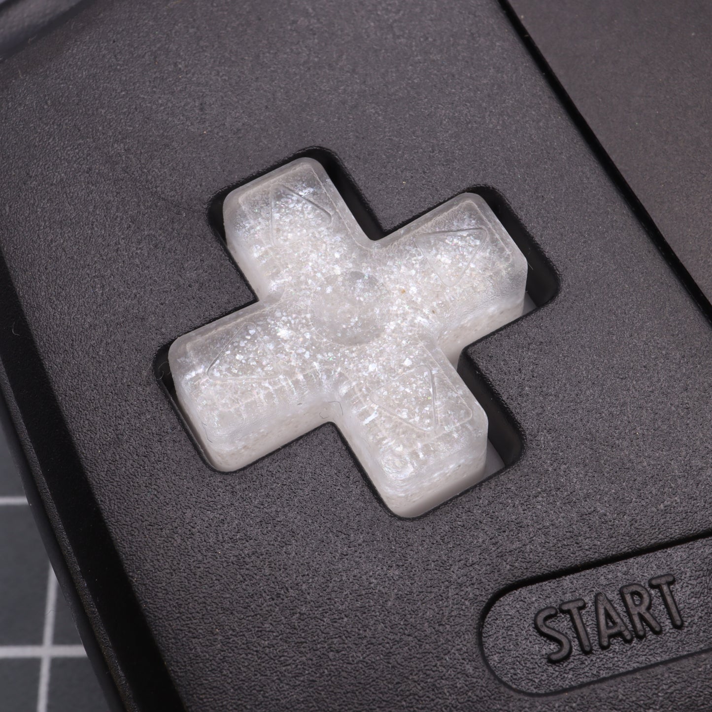 Game Boy Advance - Custom Buttons - White Pearl