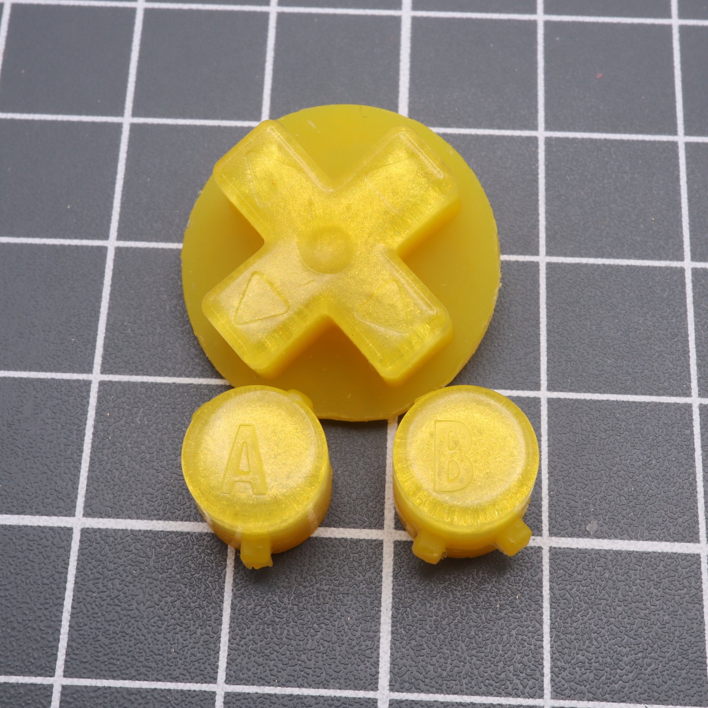 Game Boy Advance - Custom Buttons - Lemon Candy