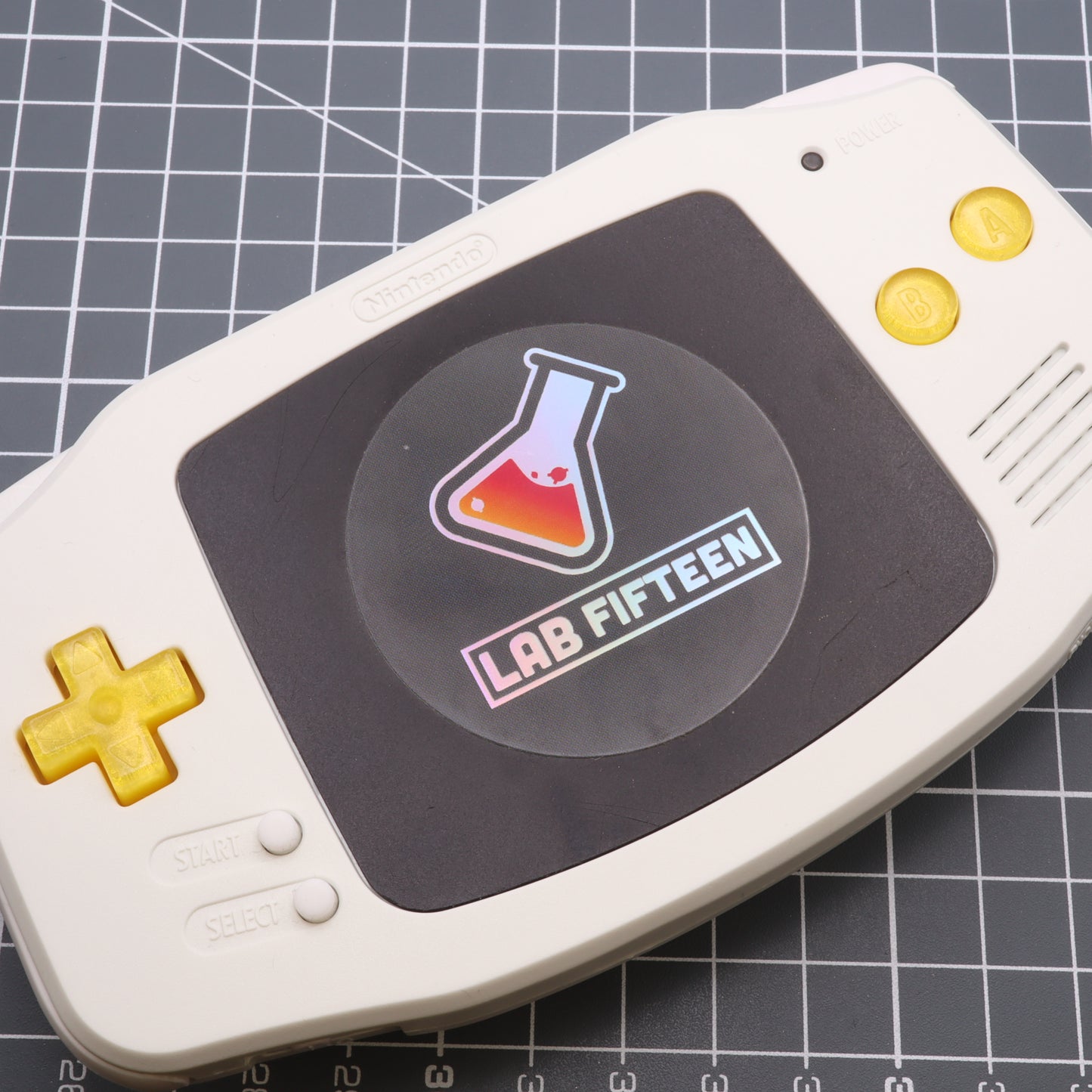Game Boy Advance - Custom Buttons - Lemon Candy