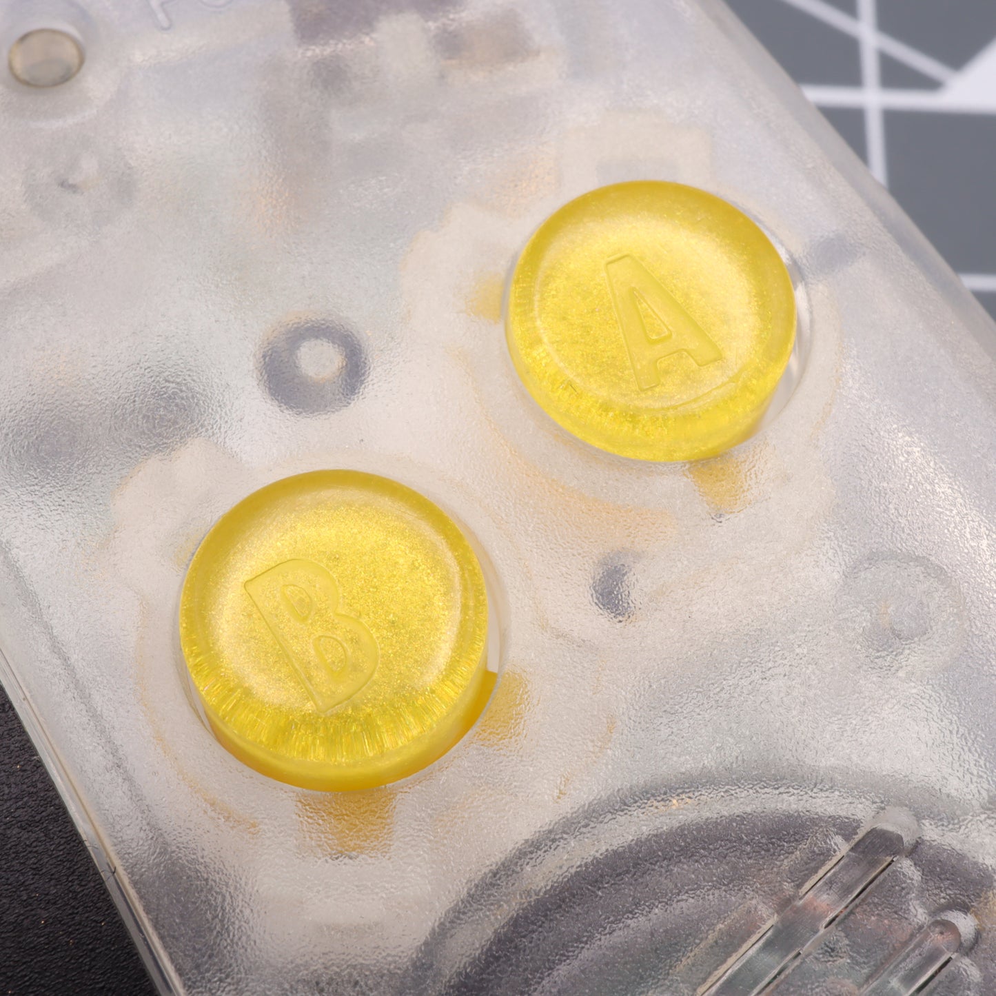 Game Boy Advance - Custom Buttons - Lemon Candy