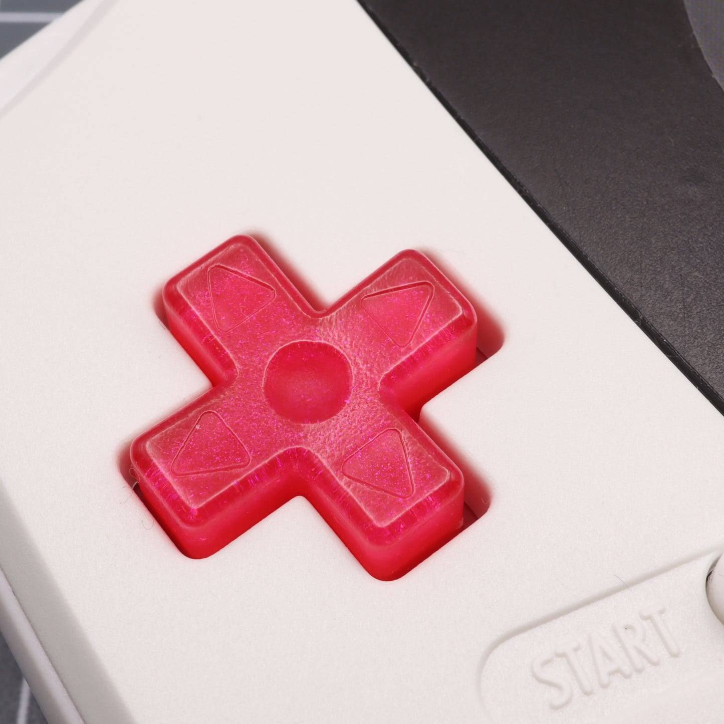 Game Boy Advance - Custom Buttons - Raspberry Candy