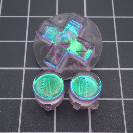 Game Boy Advance - Custom Buttons - Cool Opal