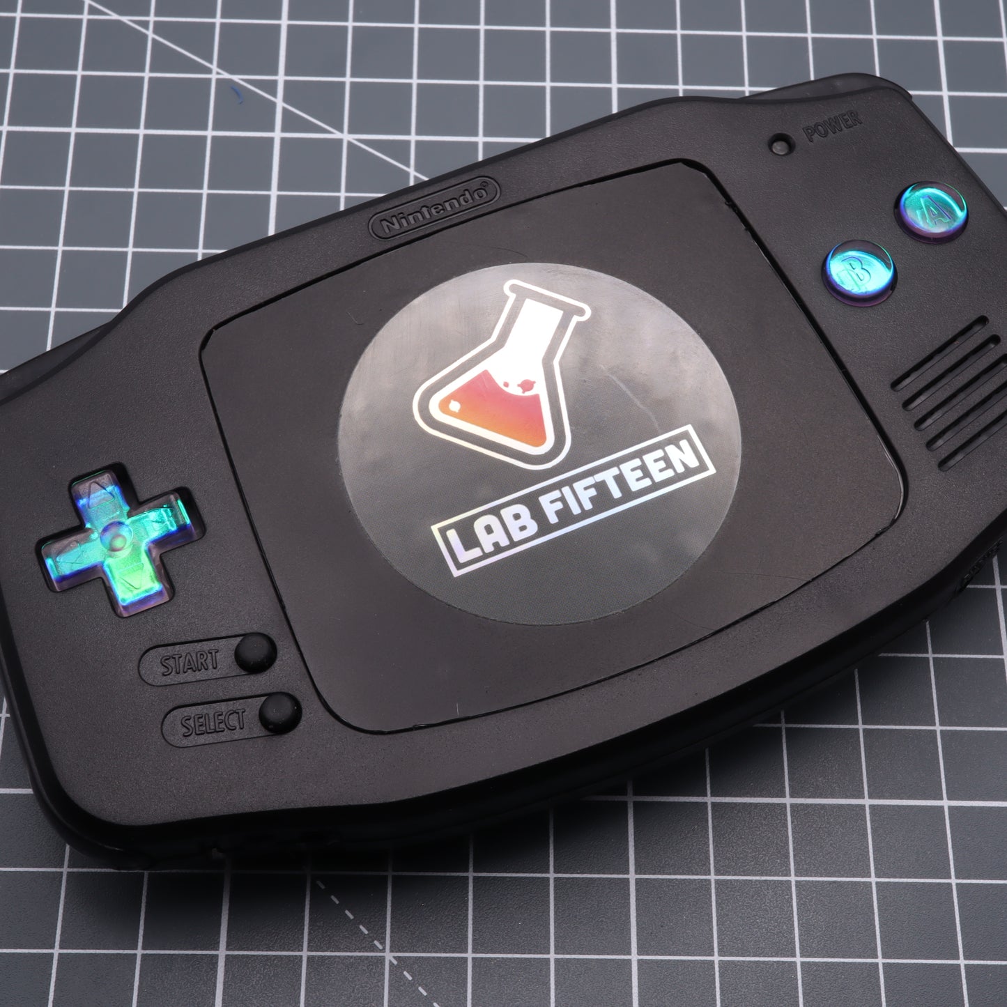 Game Boy Advance - Custom Buttons - Cool Opal