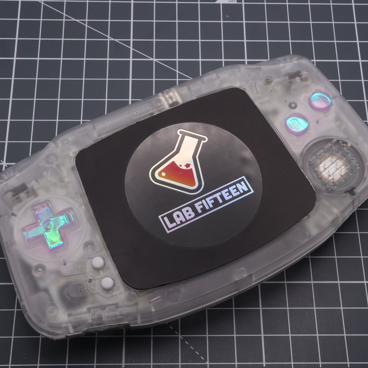 Game Boy Advance - Custom Buttons - Cool Opal