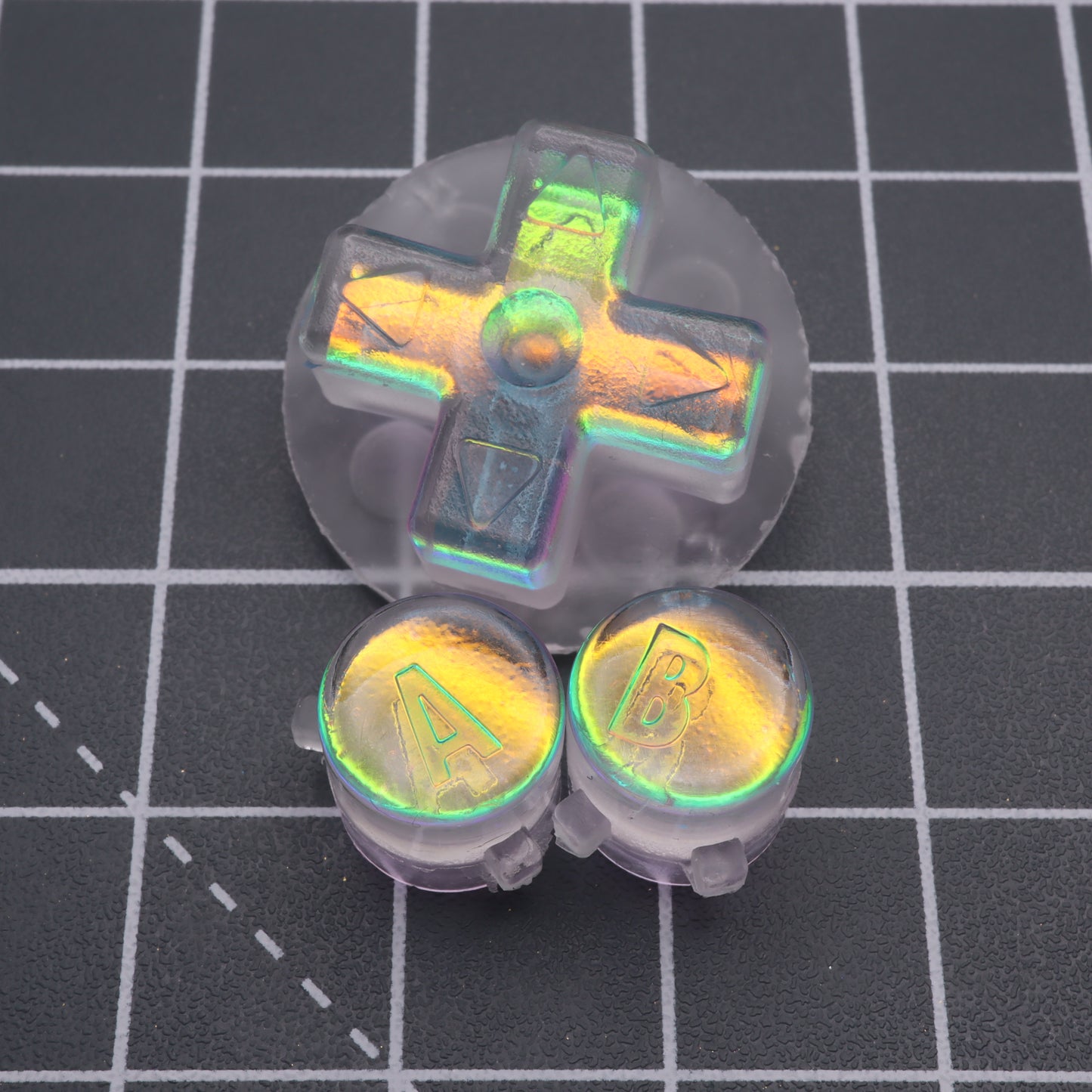 Game Boy Advance - Custom Buttons - Sunset Opal