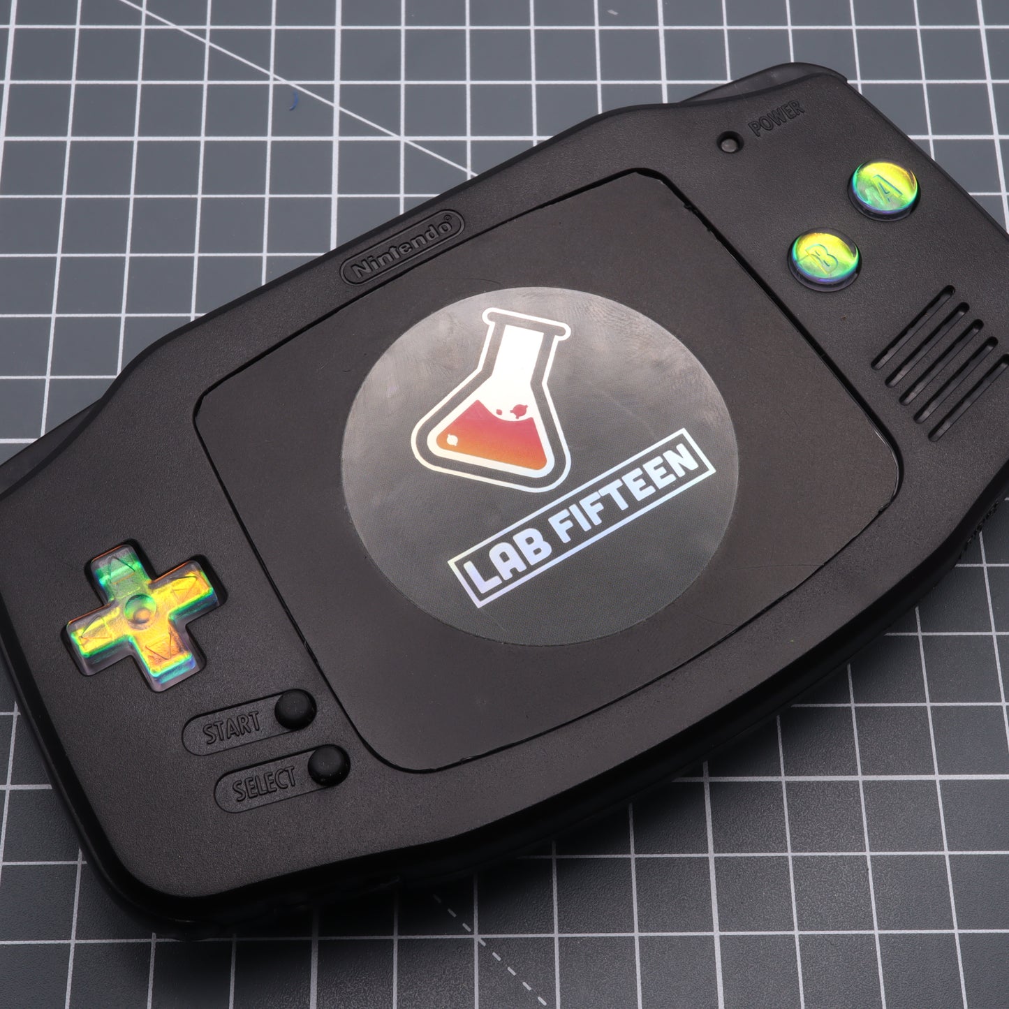 Game Boy Advance - Custom Buttons - Sunset Opal