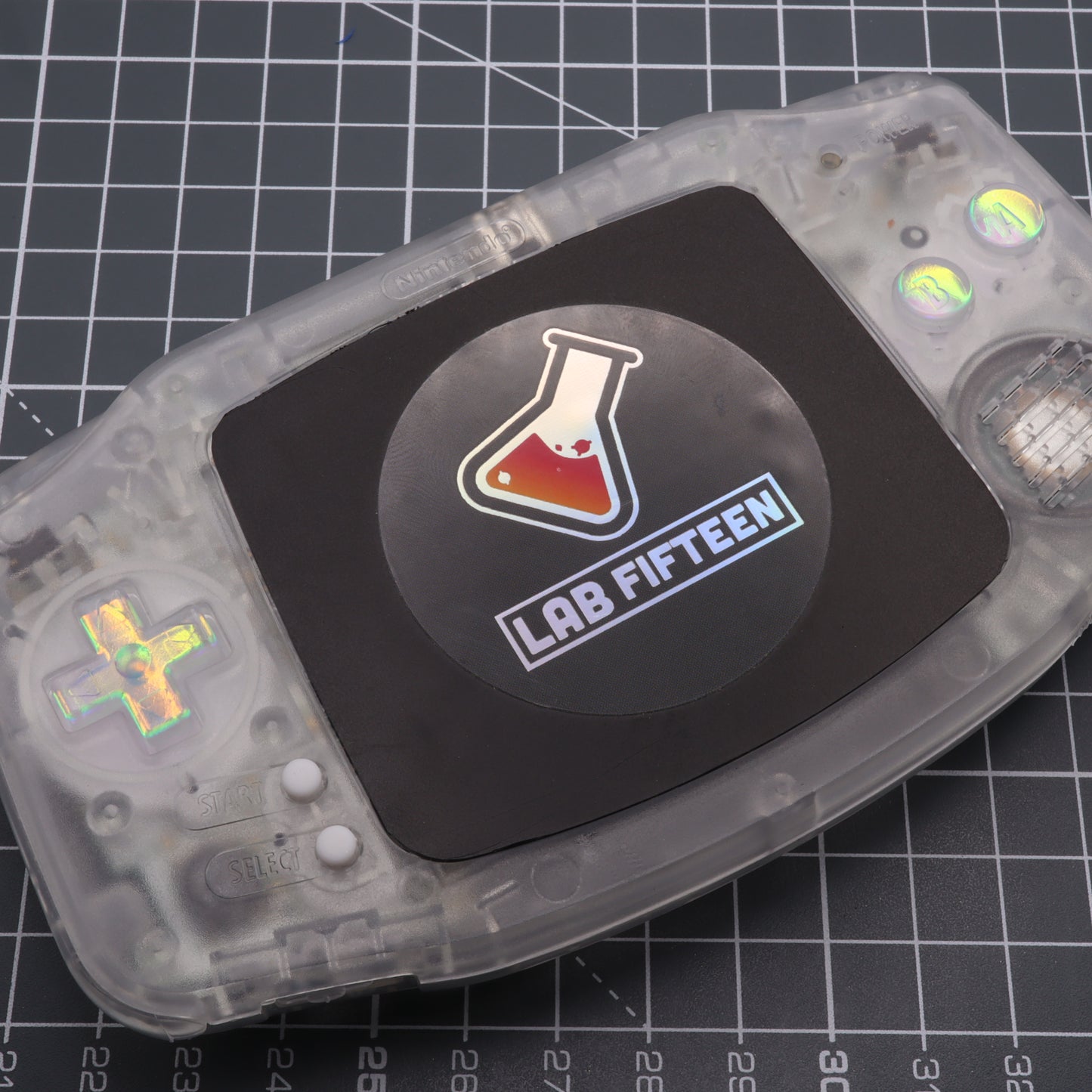 Game Boy Advance - Custom Buttons - Sunset Opal