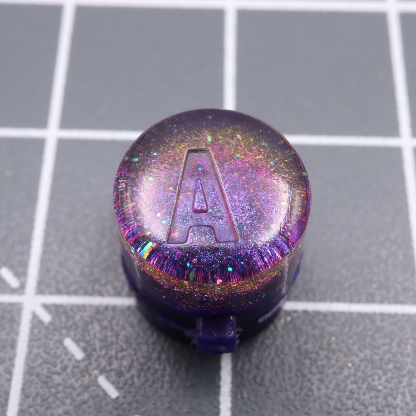 Game Boy Advance - Custom Buttons - Cosmic Purple