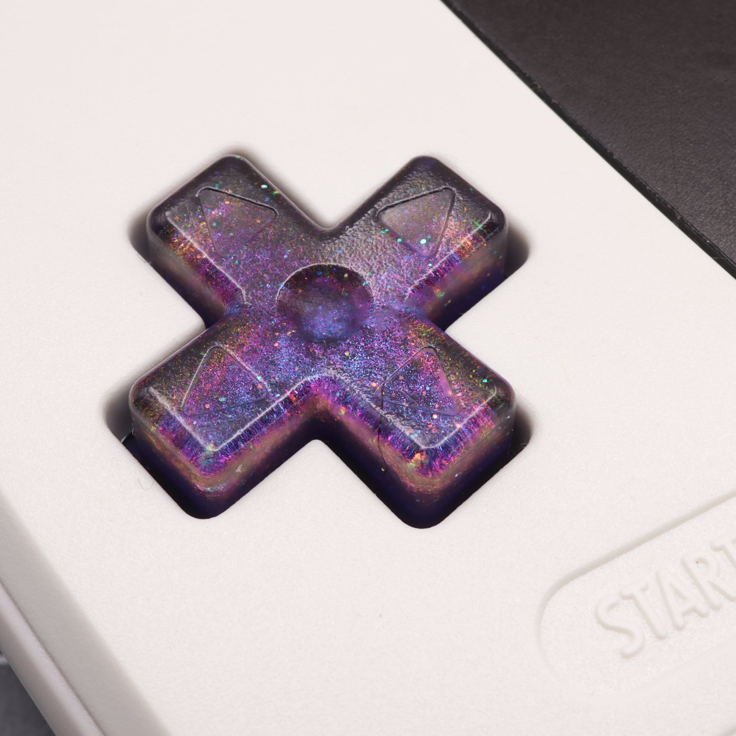 Game Boy Advance - Custom Buttons - Cosmic Purple