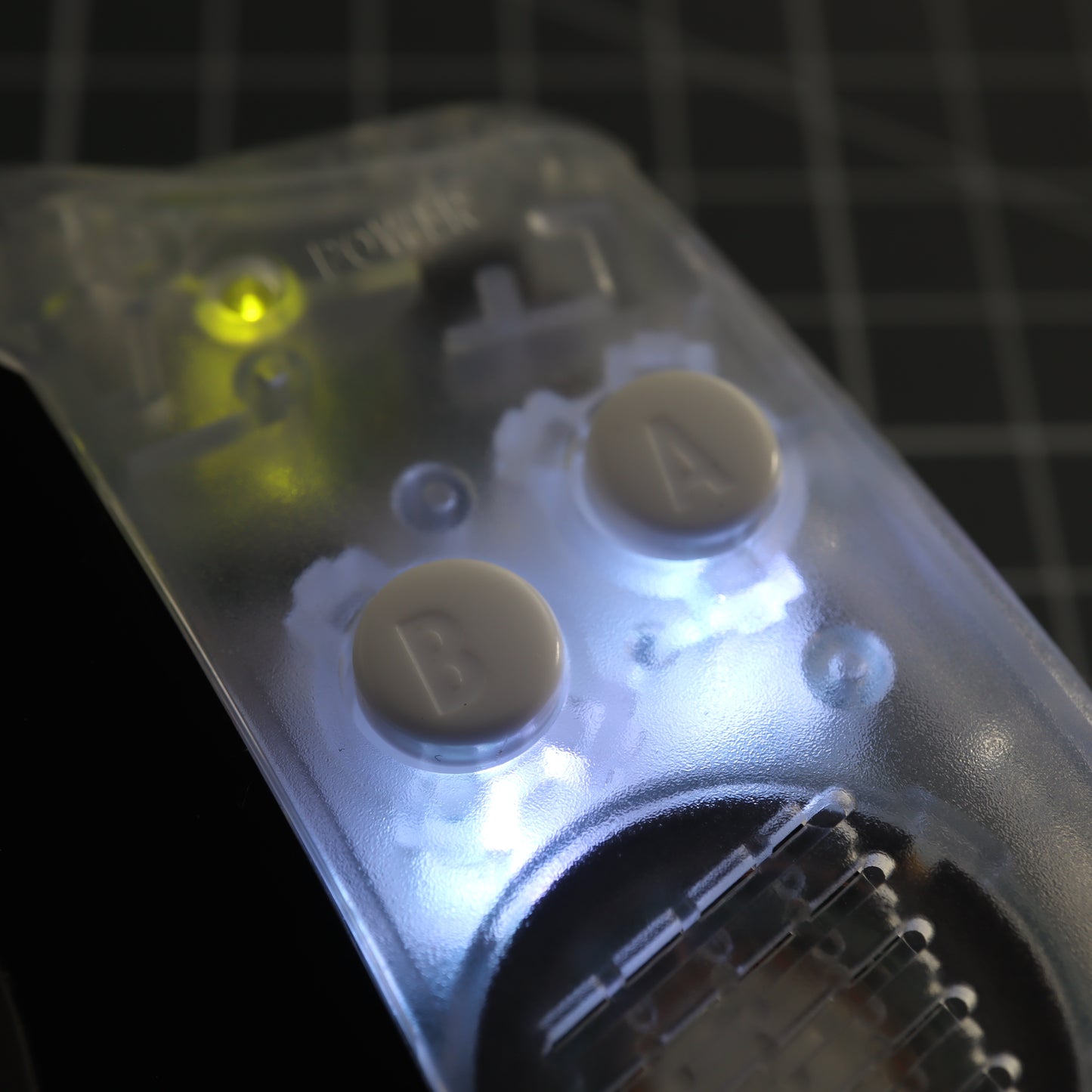 Game Boy Advance - Custom Buttons - White Pudding Caps