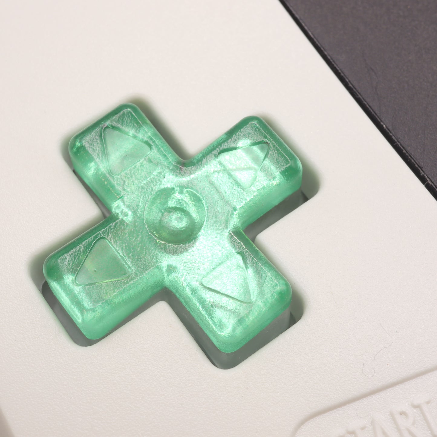 Game Boy Advance - Custom Buttons - Chrome Green