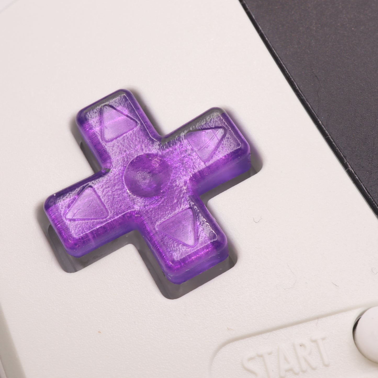 Game Boy Advance - Custom Buttons - Chrome Purple