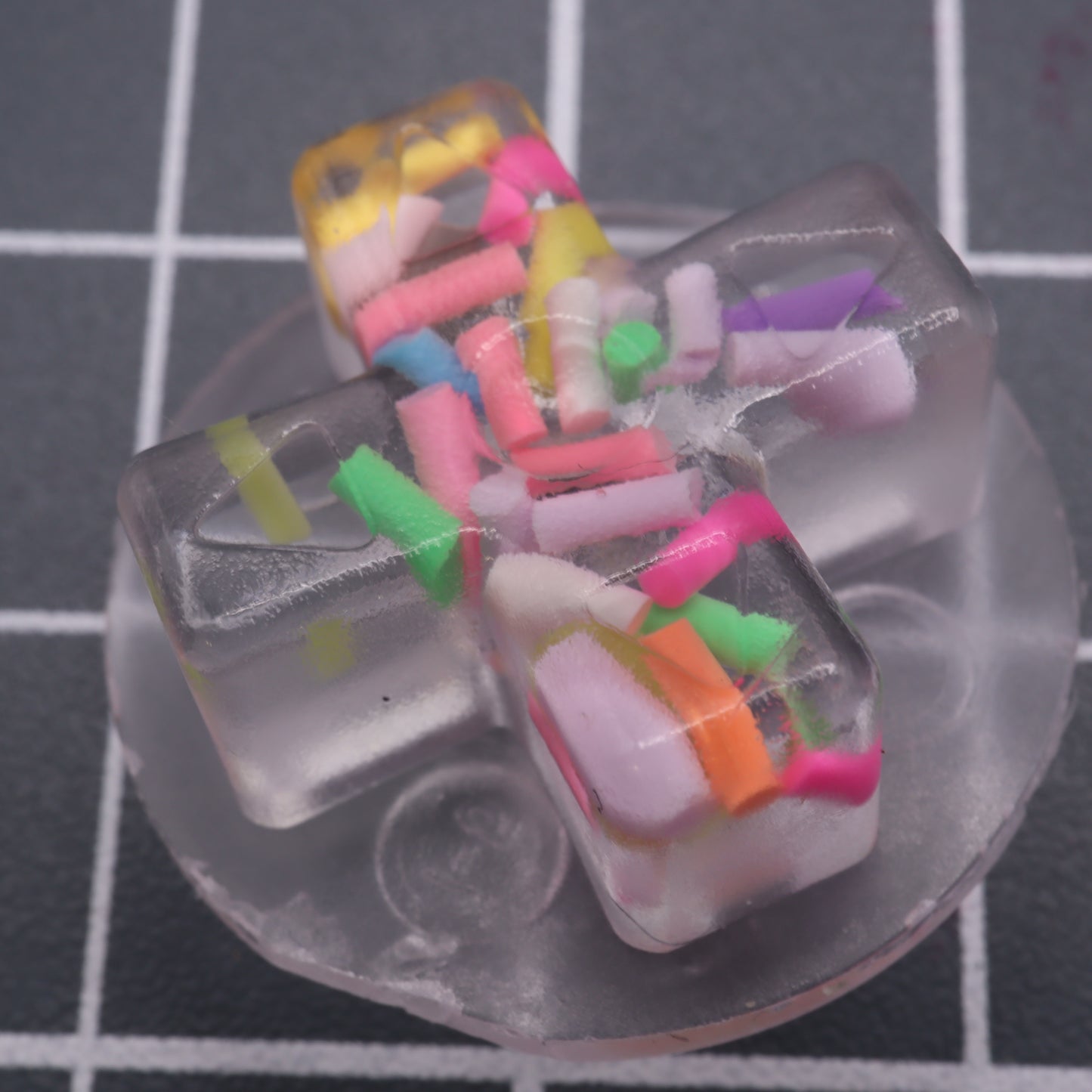 Game Boy Advance - Custom Buttons - Rainbow 100s & 1000s