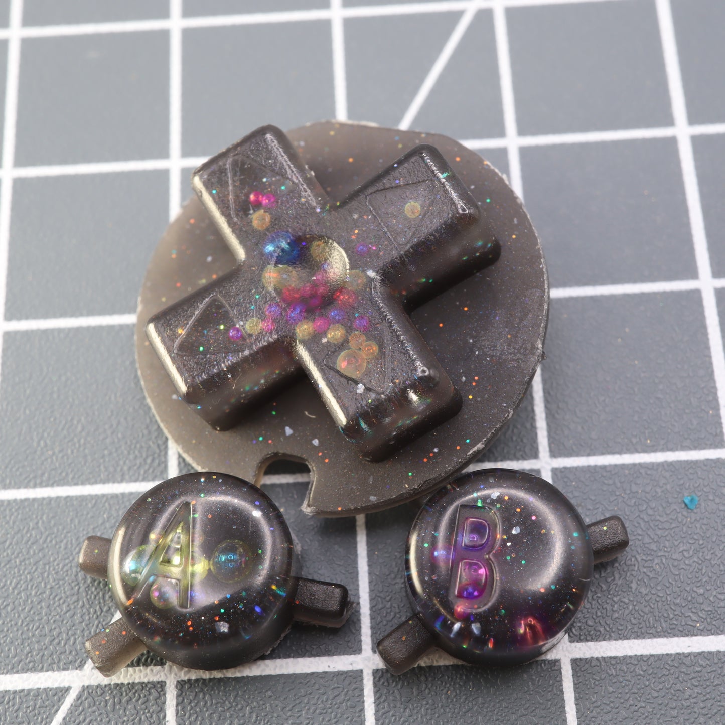 Game Boy Color - Custom Button - Solar System